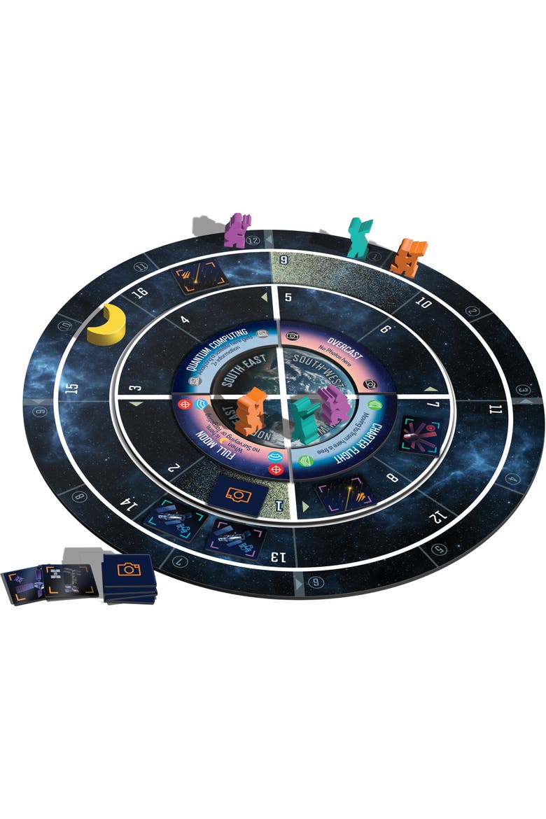 The Search for UAPS Strategy Board Game, Alternate, color, Multicolored