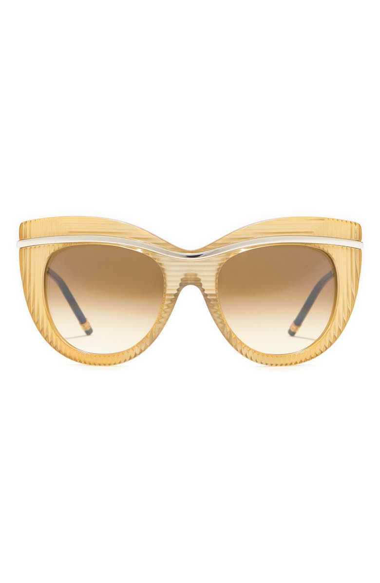 Boucheron 62mm Cat Eye Sunglasses, Main, color,