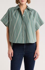 rag & bone Maura Stripe Button-Up Shirt
