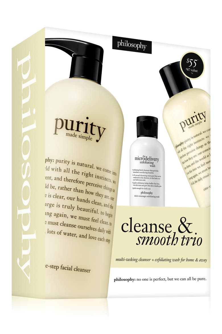 purity made simple 3-piece cleanser set, Alternate, color, NO COLOR