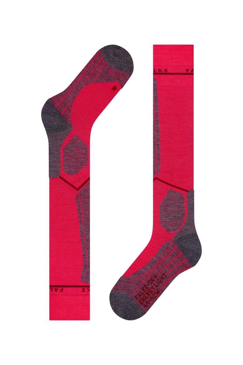SK4 Advanced Compression Light Ski Socks, Alternate, color, Rose