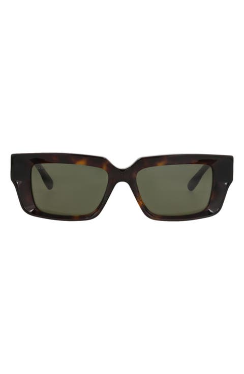 54mm Square Frame Sunglasses