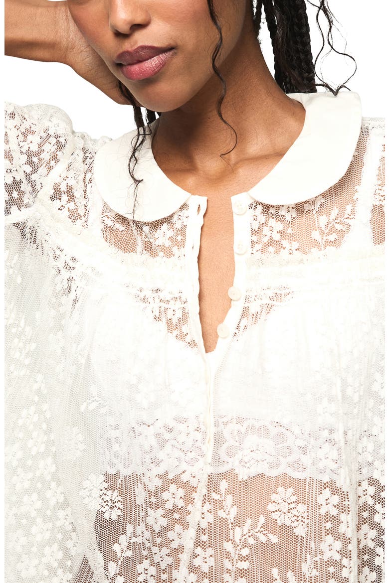 Peter Pan Lace Shirt, Alternate, color, WHISPER WHITE
