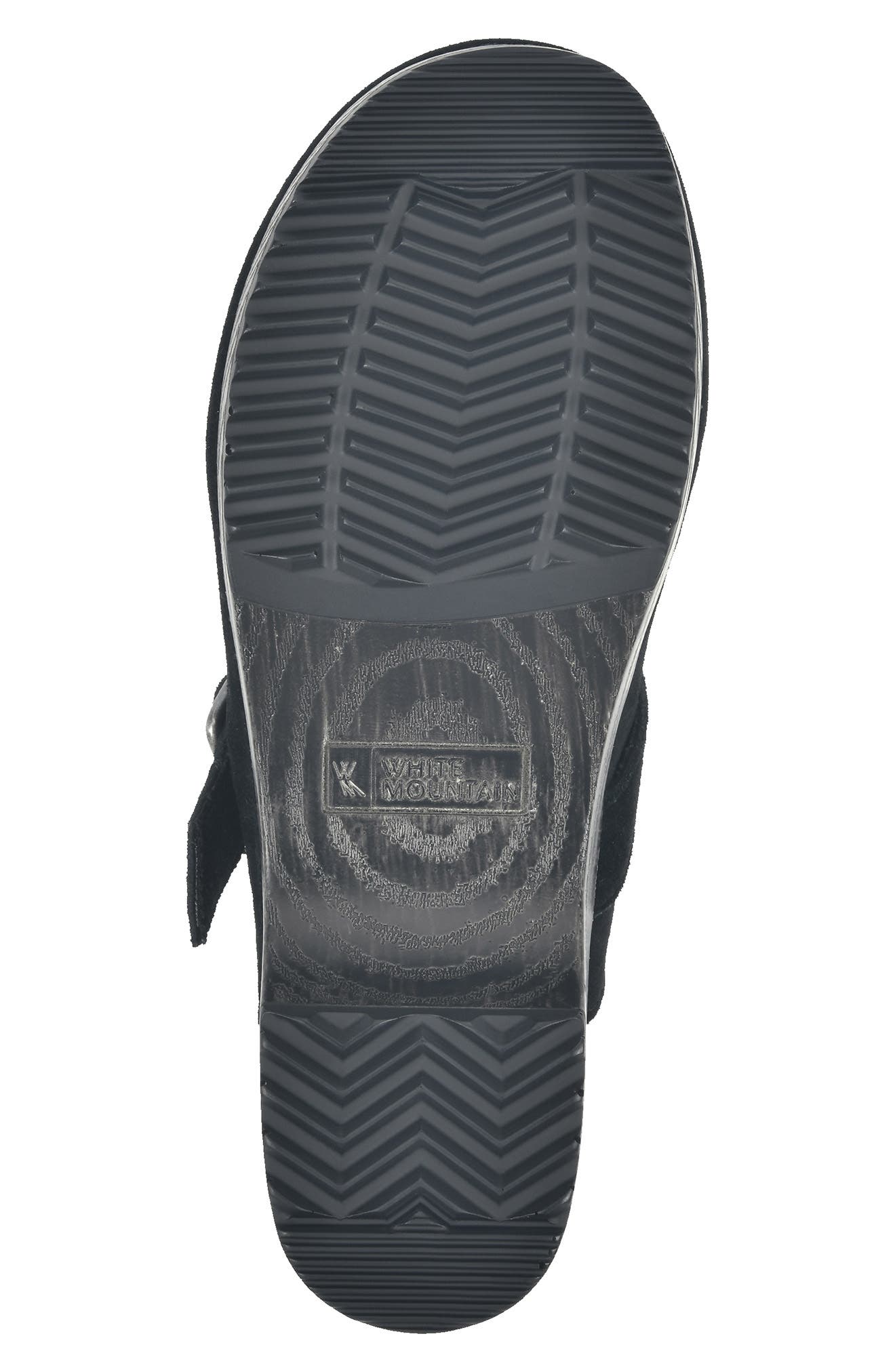 White Mountain Footwear WHITE MOUNTAIN Behold Suede Platform Clog, Alternate, color, 