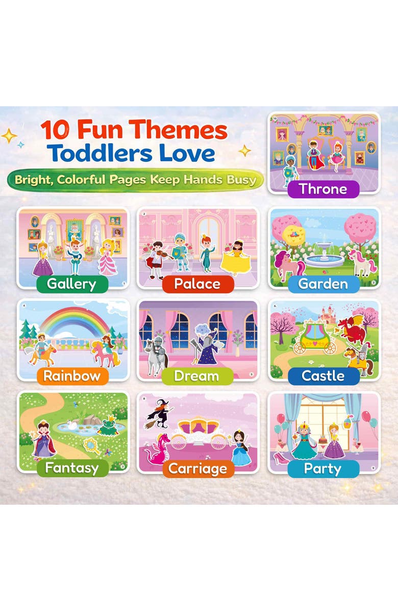 Quokka Jelly Sticker Activity Book for Toddlers, Alternate, color, Fairy World