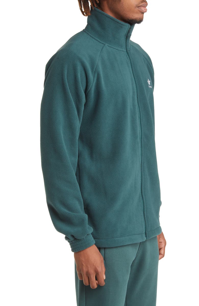 adidas Originals Teddy Fleece Track Jacket, Alternate, color,