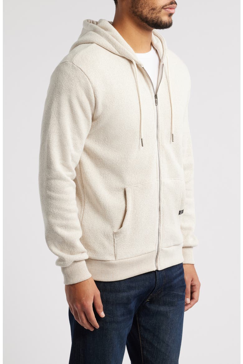 Jordyn Full Zip Hoodie, Alternate, color, BONE