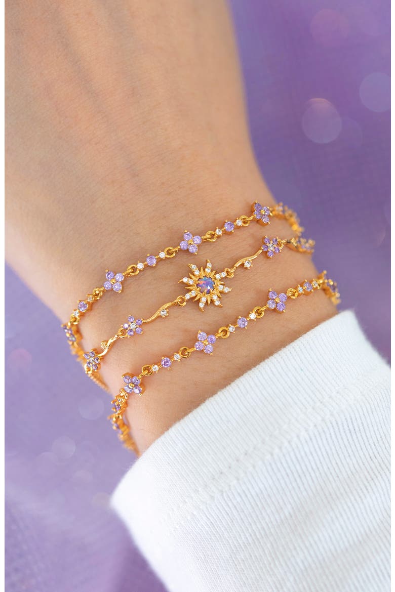 Disney Tangled Bracelet, Alternate, color, GOLD