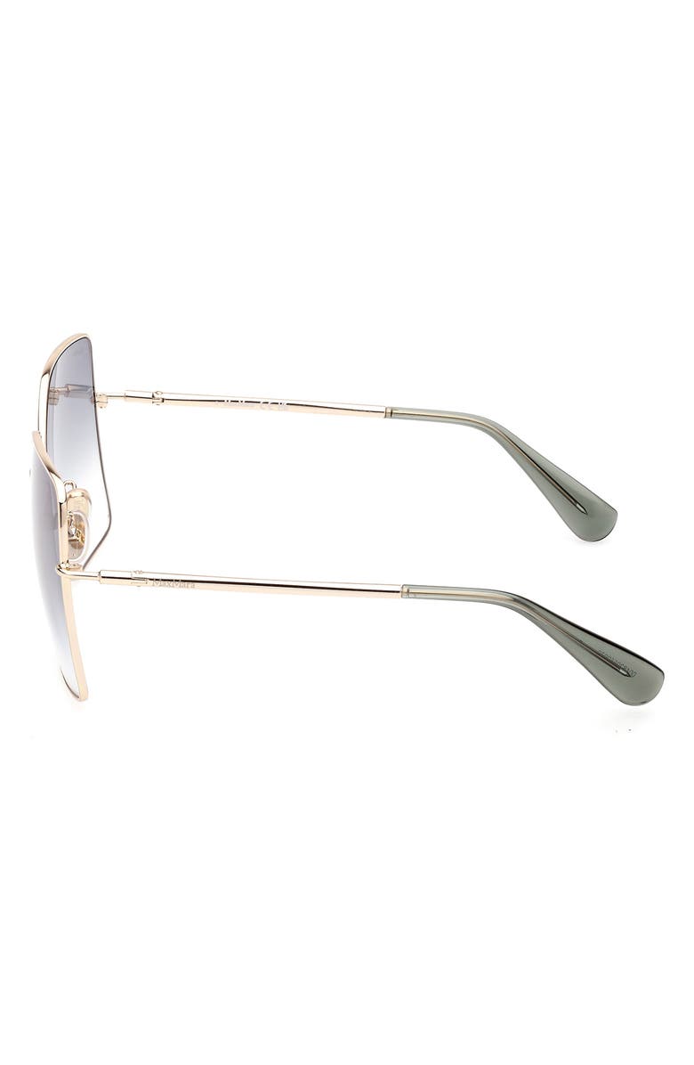 Max Mara 59mm Gradient Butterfly Sunglasses, Alternate, color,