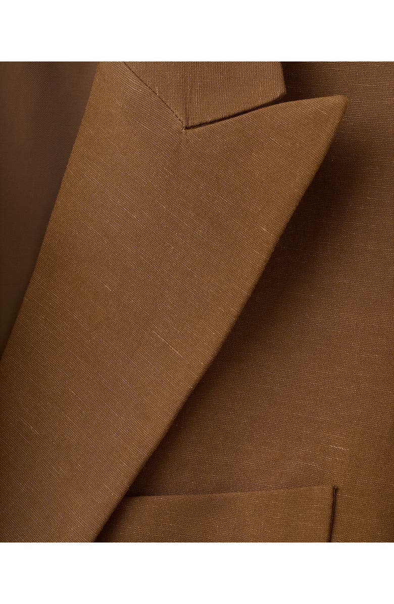 MANGO Double Breasted Blazer, Alternate, color, 