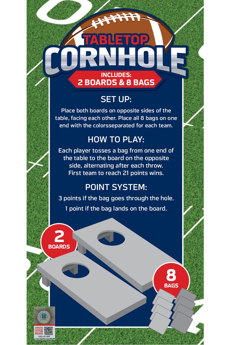 Michigan State NCAA Tabletop Cornhole, Alternate, color, Multicolor