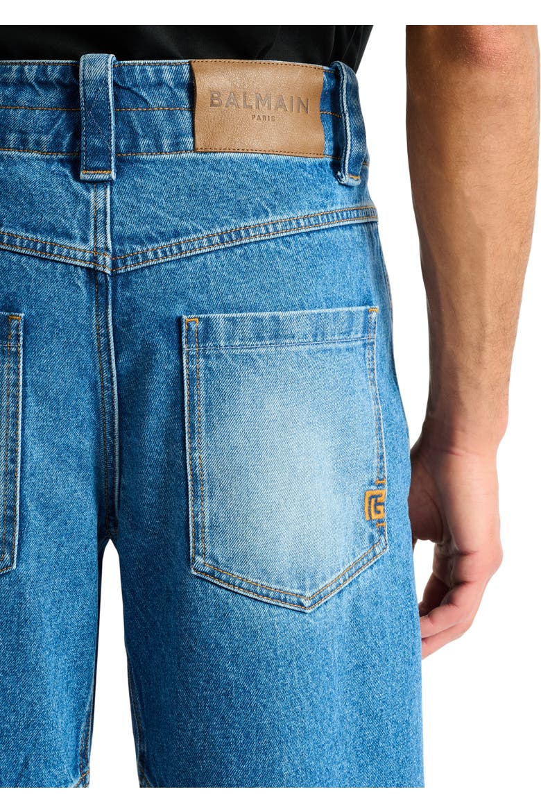 Blue denim carpenter jeans, Alternate, color, blue
