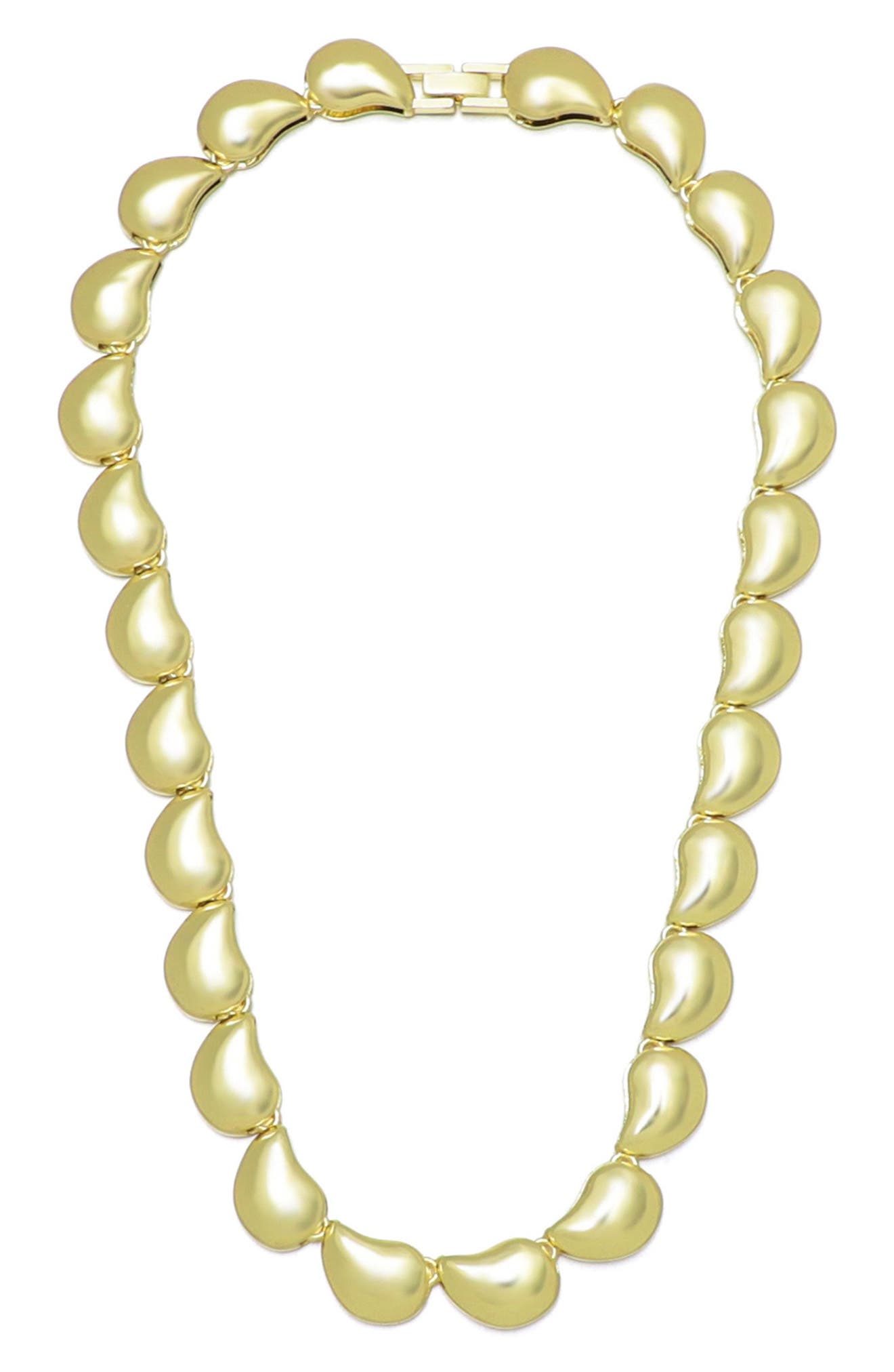Adornia Teardrop Chain Necklace