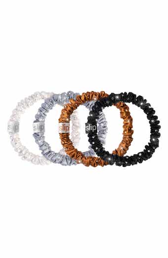 slip Disco Pure Silk Skinny Scrunchie Set