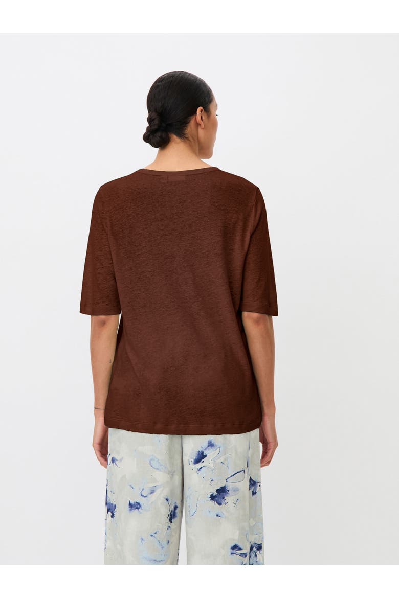 Maballumi Relaxed V-Neck T-Shirt, Alternate, color, Sh. Chocolate