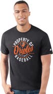 STARTER Men's Starter Black Baltimore Orioles Prime Time Property Of T-Shirt