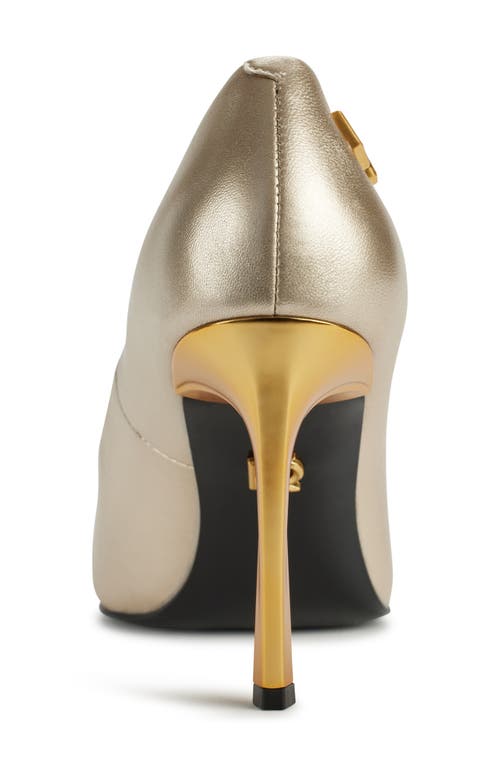 Donna Karan New York Savita Pump In Gold