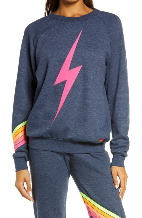 Bolt Chevron Stripe Sweatshirt