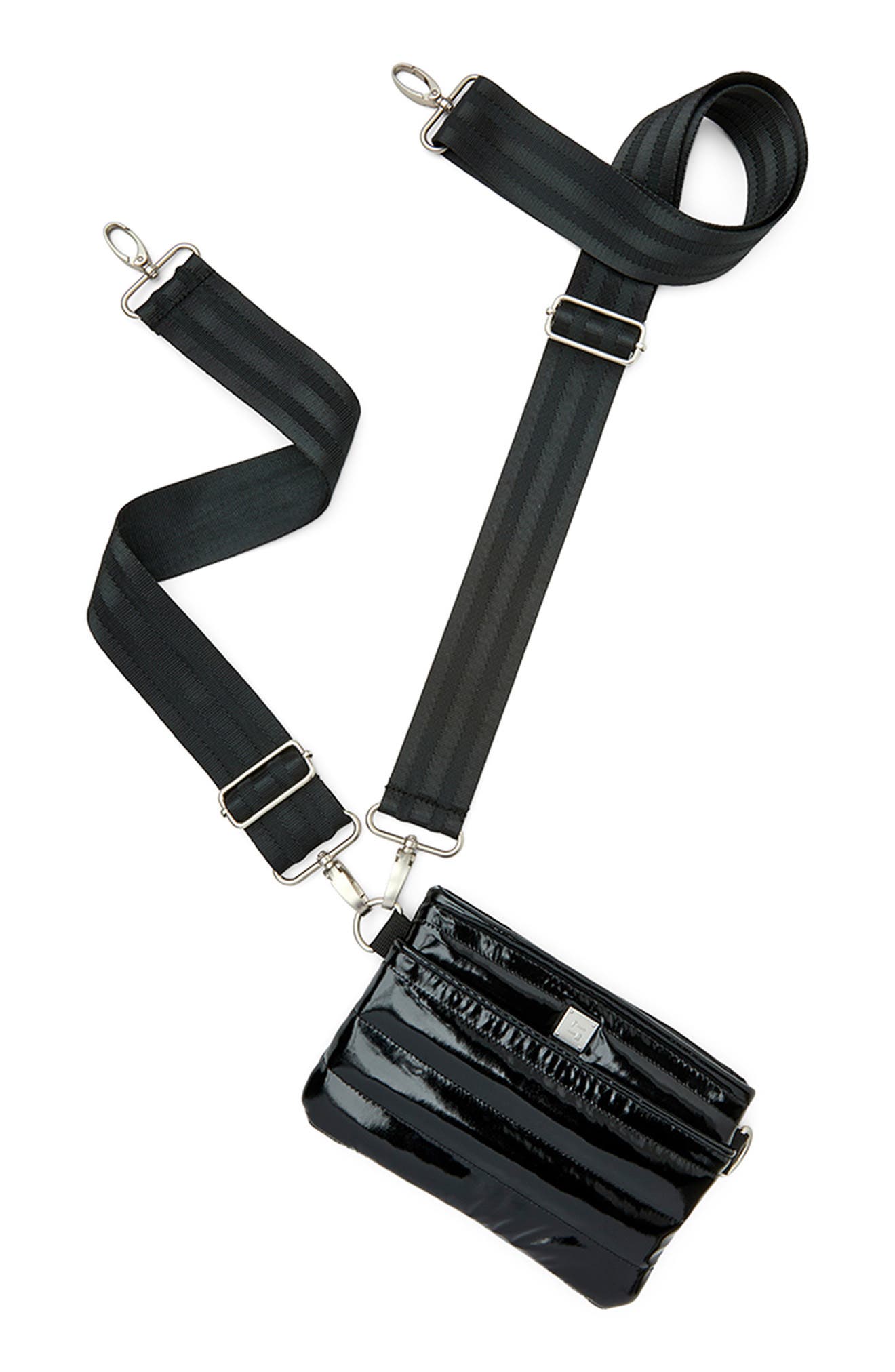 THINK ROYLN Bum Bag, Alternate, color, Black Patent