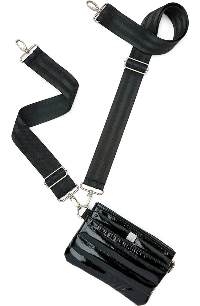 THINK ROYLN Bum Bag, Alternate, color, Black Patent