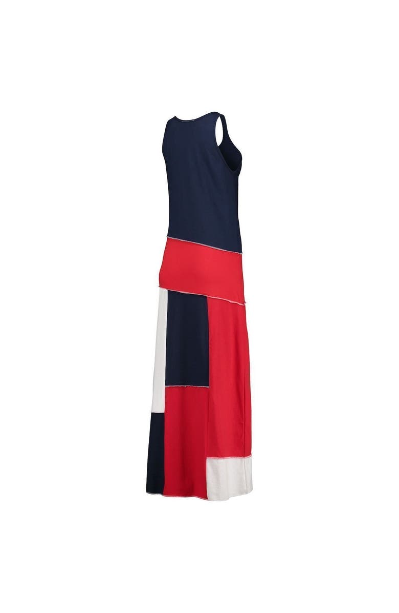REFRIED APPAREL Women's Refried Apparel Navy/Red Boston Red Sox Sustainable Scoop Neck Maxi Dress, Alternate, color, 