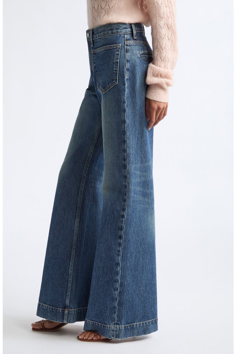 The 008 High Waist Flare Jeans, Alternate, color, VINTAGE BLUE