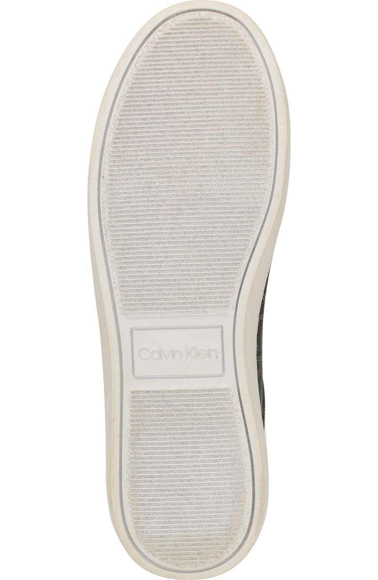 Calvin Klein Gules Logo Monogram Sneaker, Alternate, color, Black 002