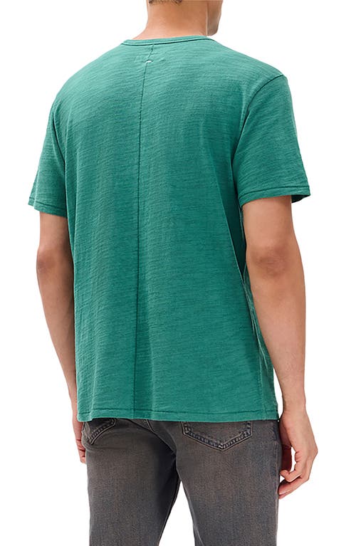 Rag & Bone Embroidered Sour Face T-shirt In Green