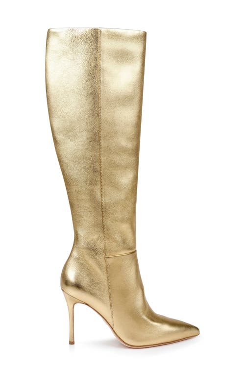 BADGLEY MISCHKA BADGLEY MISCHKA COLLECTION RUNWAY POINTED TOE OVER THE KNEE BOOT 