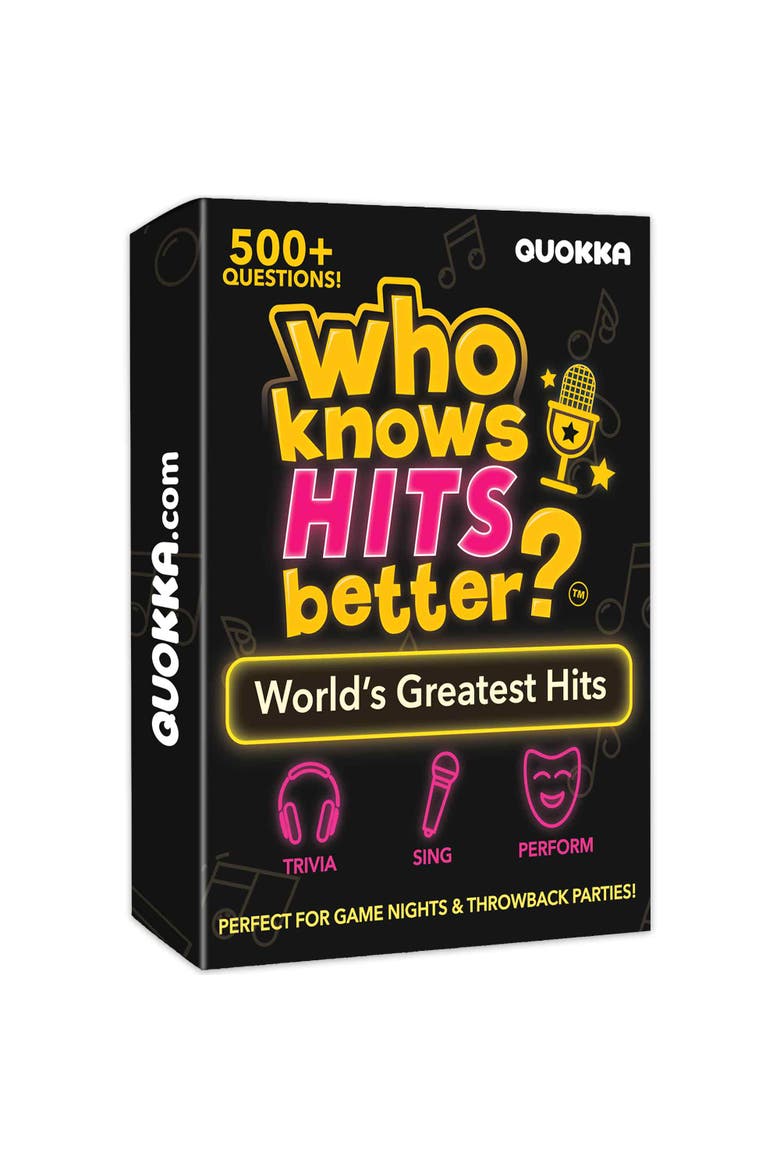 Who Knows Music Better? Ultimate Music Trivia Games for Adults & Family, Main, color, Hits