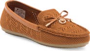 GLORIA VANDERBILT Open Knit Bow Loafer
