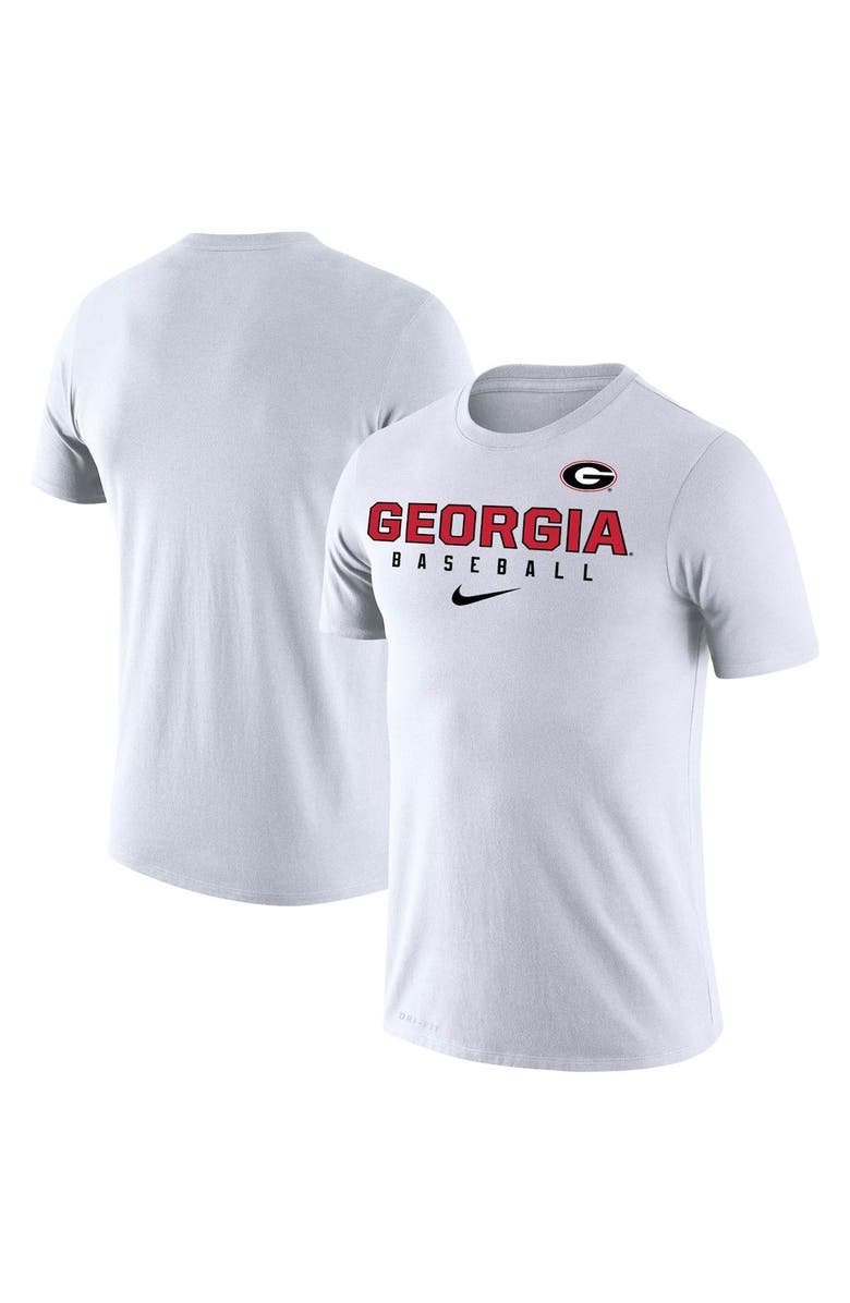Nike Men's Nike White Georgia Bulldogs Baseball Legend Performance T-Shirt, Alternate, color,