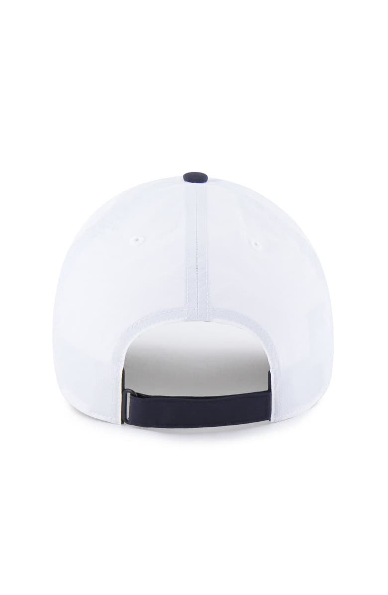 '47 Men's '47 White/Navy Boston Red Sox Vista Mini Clean Up brrr° Adjustable Hat, Alternate, color, White