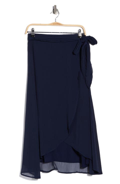 Yasinia Faux Wrap Skirt