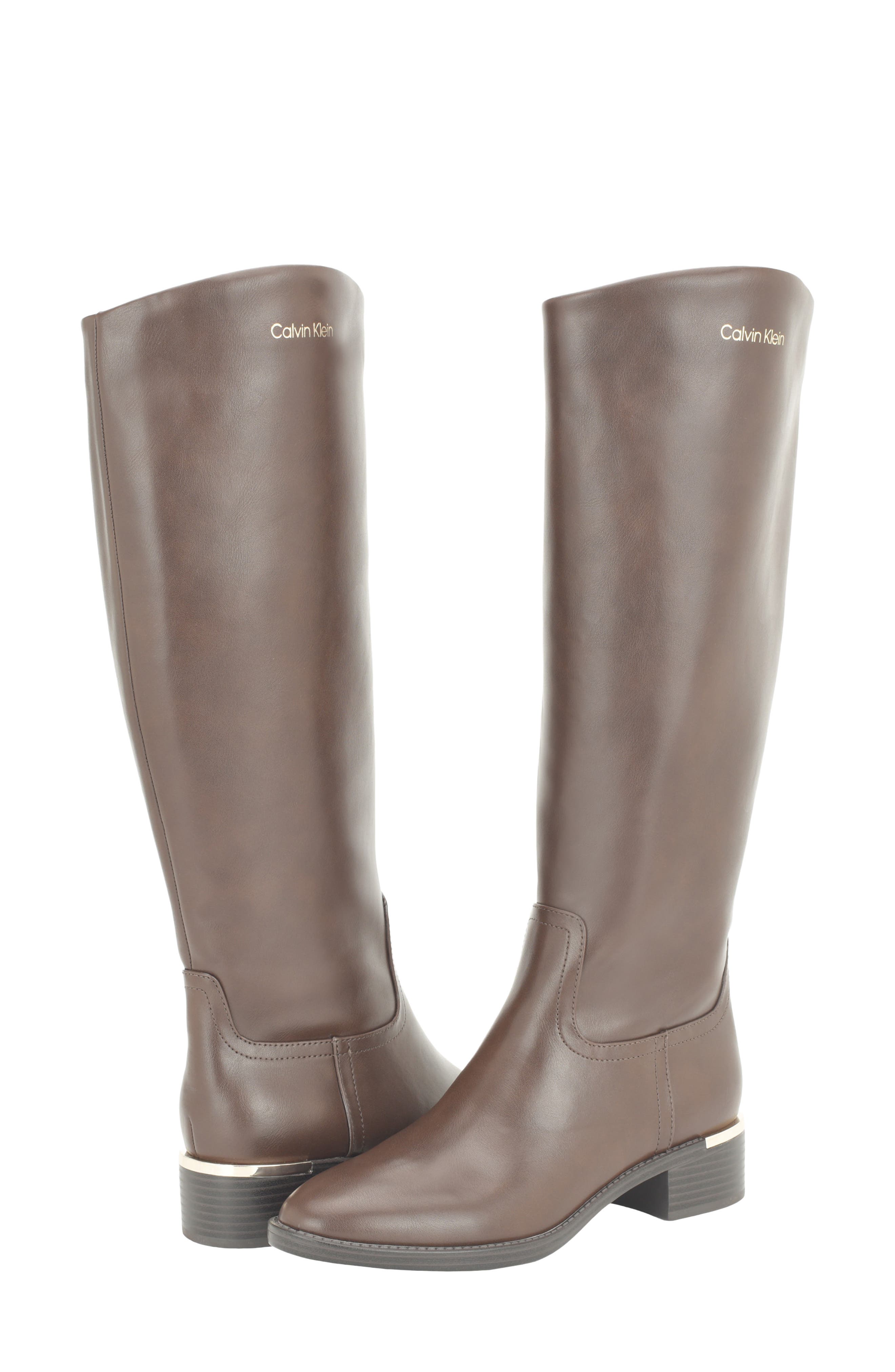 Dazen Knee High Boot, Alternate, color, DARK BROWN