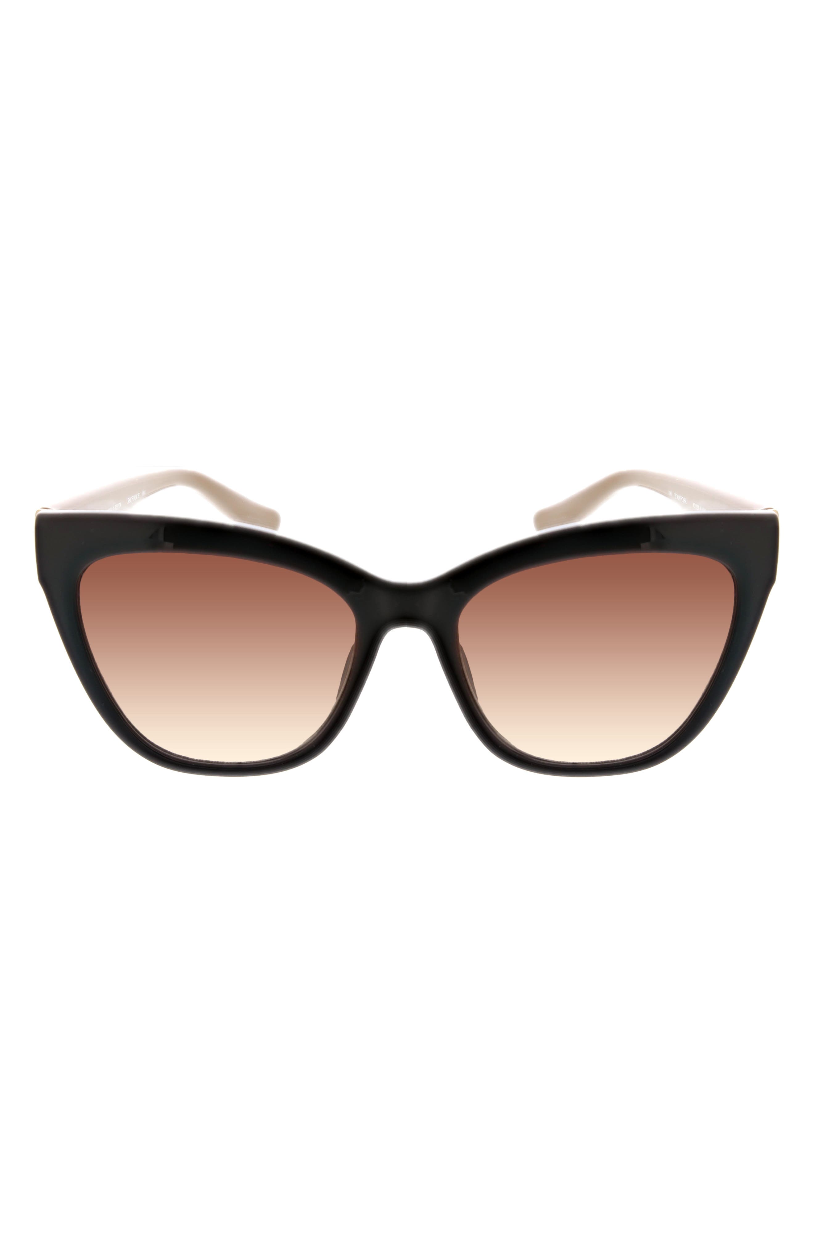 Oscar de la Renta 55mm Glam Cat Eye Sunglasses