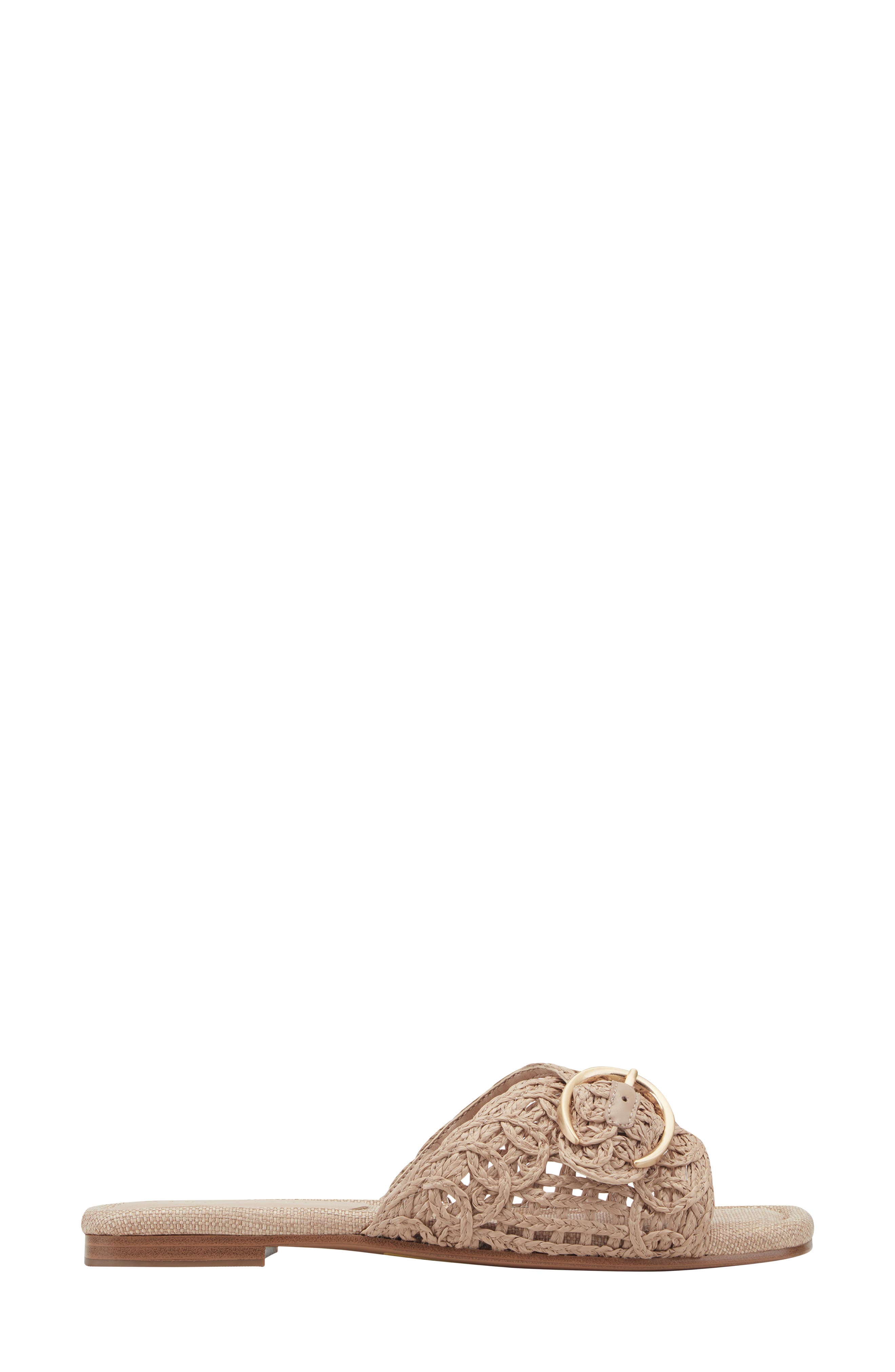 Marc Fisher LTD Nacole Slide Sandal, Alternate, color, Tan