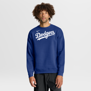 Nike Men's Nike Royal Los Angeles Dodgers Primetime Wordmark Sweatshirt