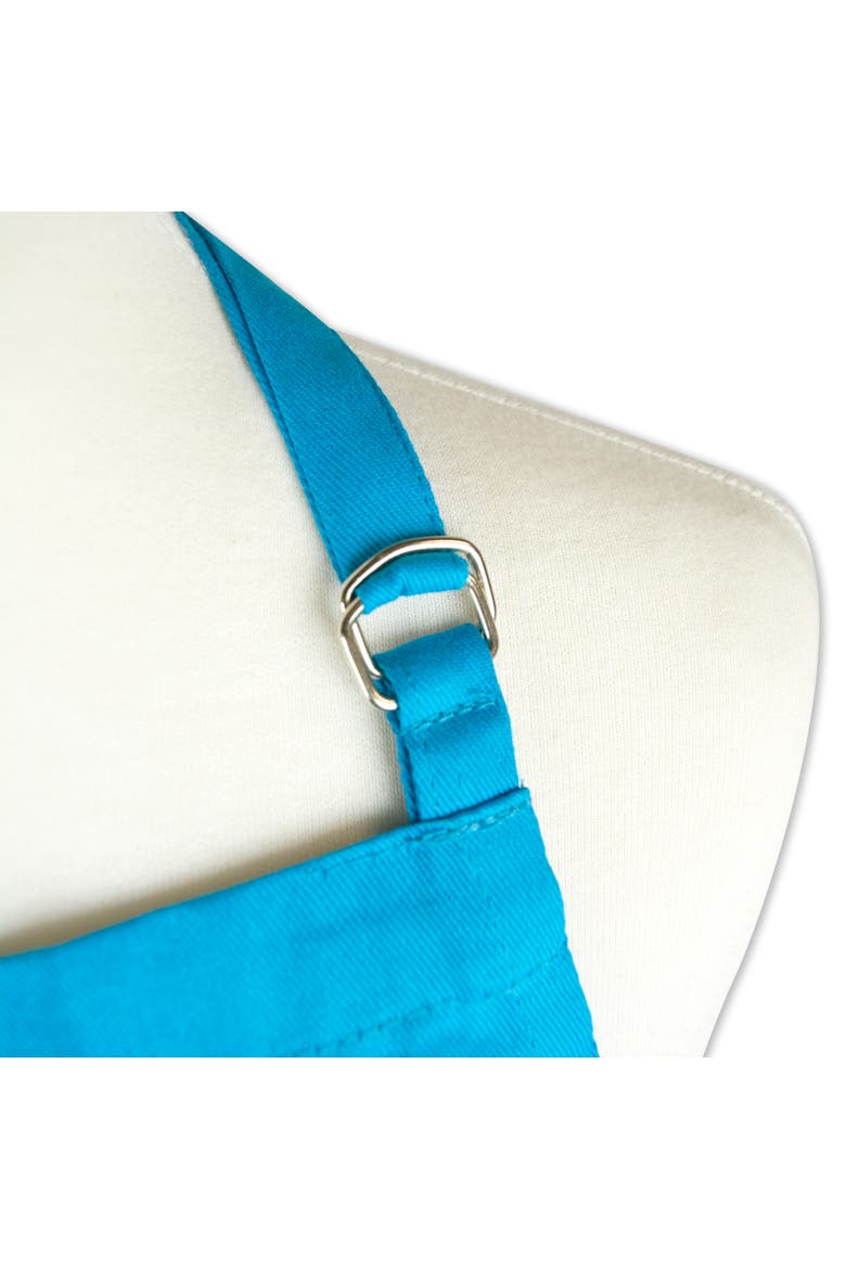 Neon Chino Chef Apron, Alternate, color, Blue
