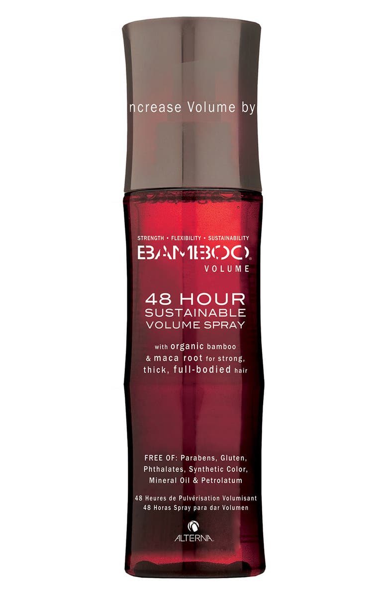 ALTERNA<sup>®</sup> Bamboo Volume 48-Hour Sustainable Volume Spray, Main, color,