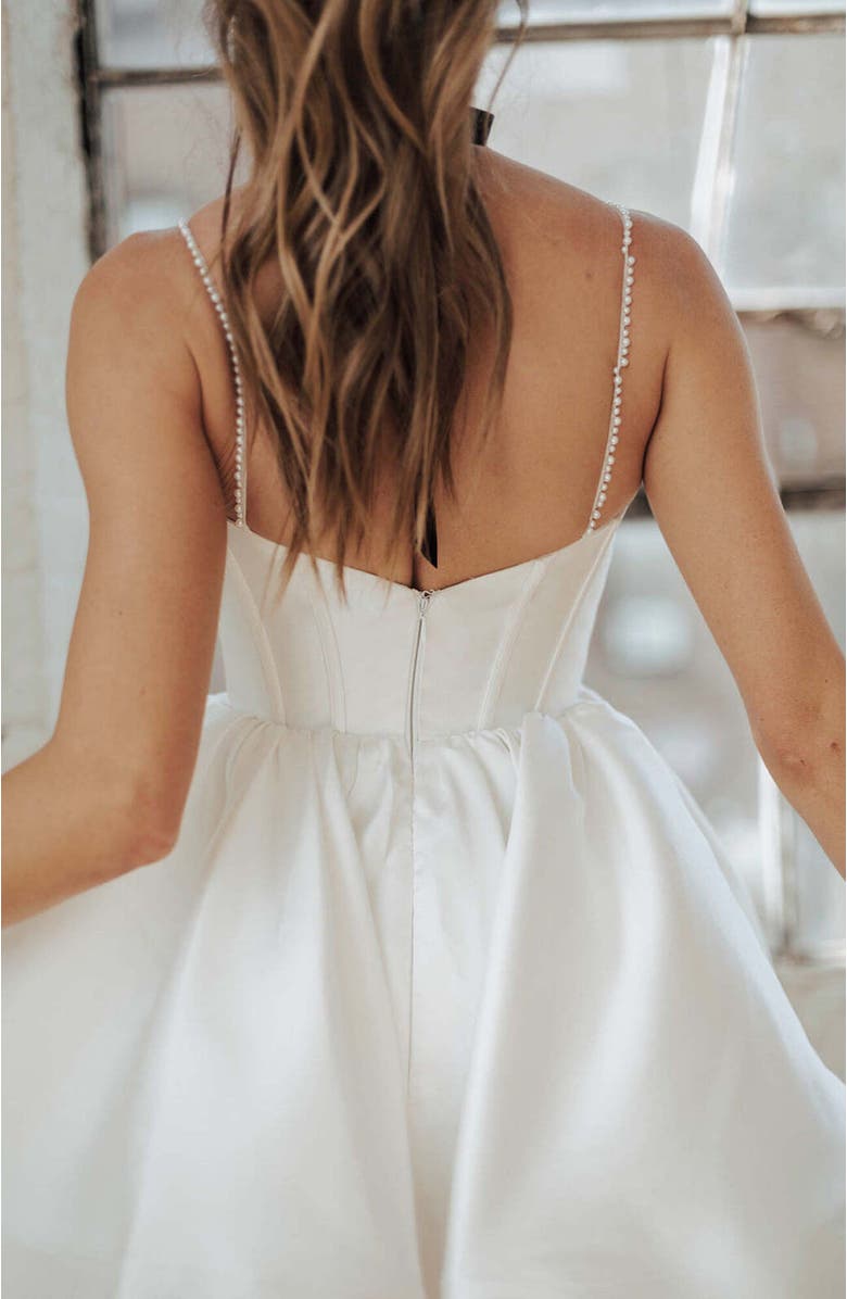 Untamed Petals Aleka Mini Dress, Alternate, color, Ivory