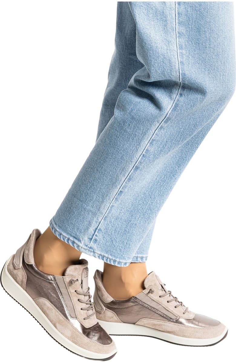 ara Lysa Low Top Sneaker, Alternate, color, Cashmere