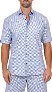 Maceoo Galileo Marthy Short Sleeve Button-Up Shirt