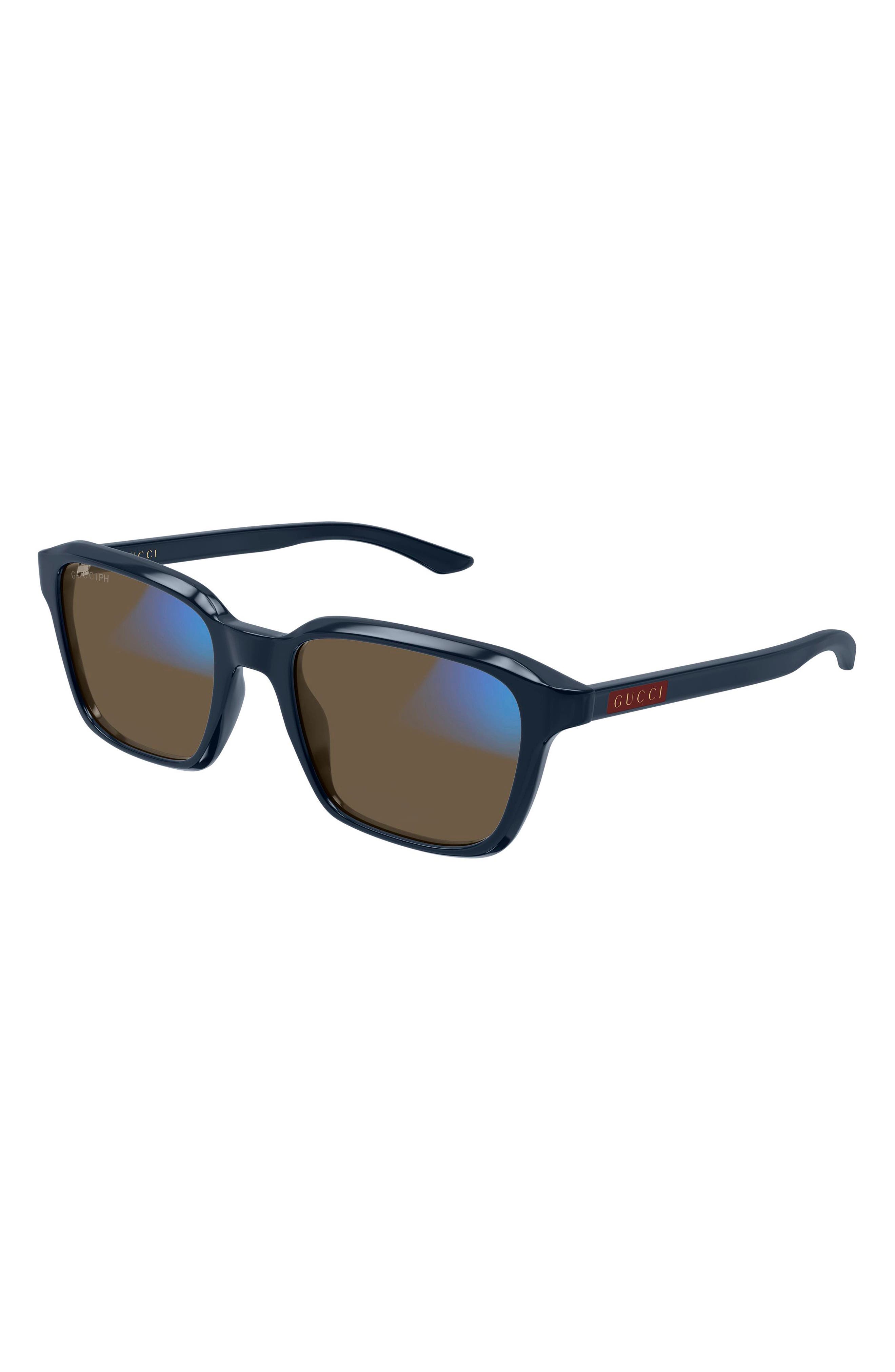 Gucci GG2078S Rectangle Sunglasses (Men) | Nordstrom
