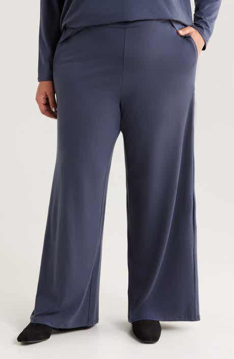 High Waist Wide Leg Pants