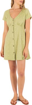 Hurley Wavy Dot Minidress