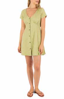 Wavy Dot Minidress