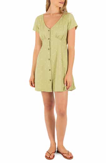 Wavy Dot Minidress