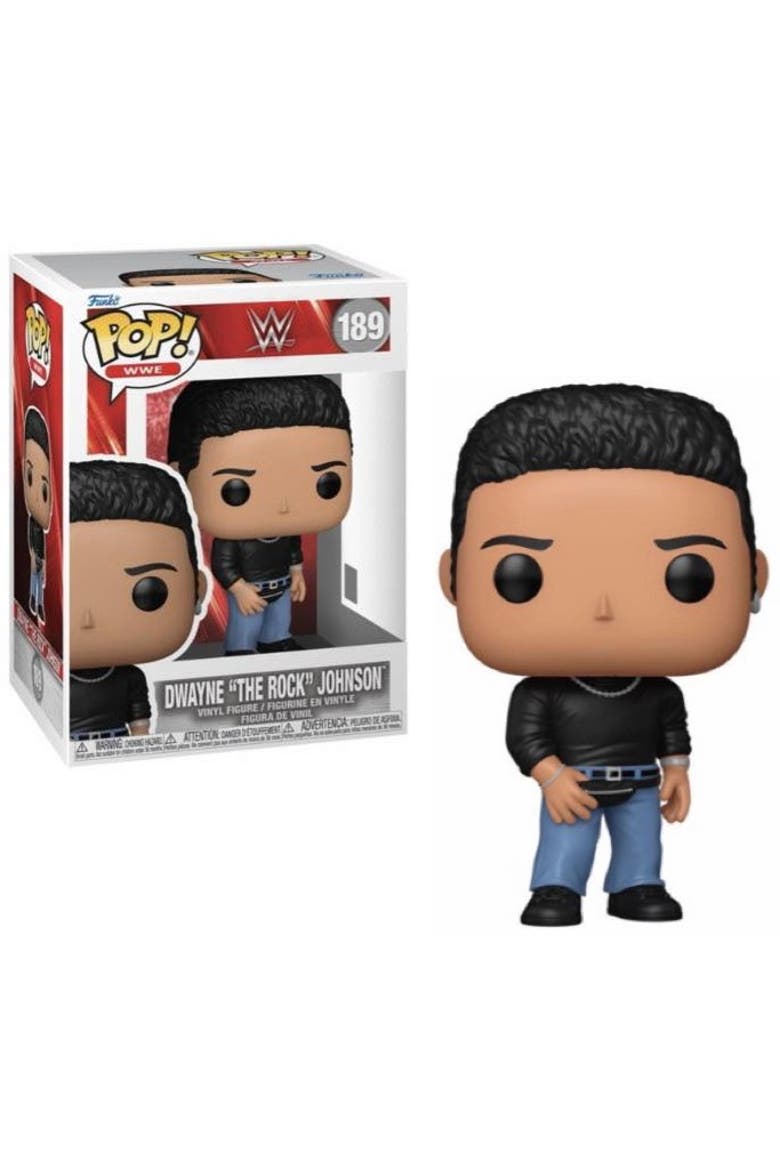 The Rock w/Fanny Pack (WWE) Funko Pop!, Main, color, Multi-Color