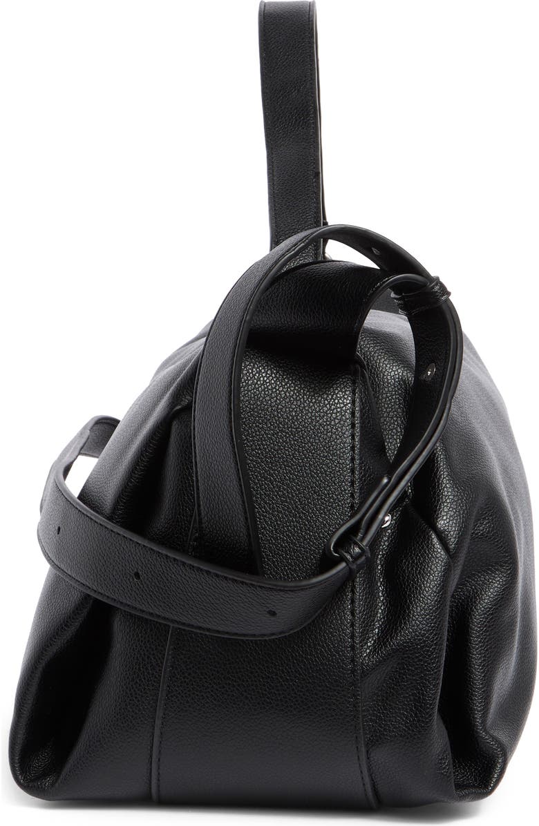 BCBG Faux Leather Barrel Crossbody Bag, Alternate, color,